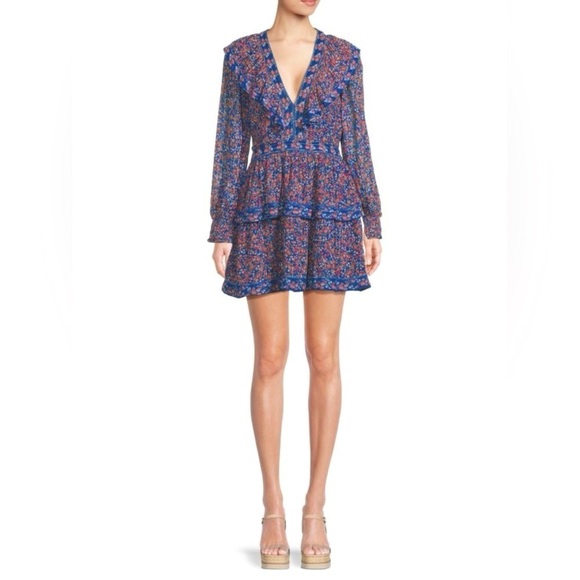 Saylor Floral Mini Dress - Picture 7 of 7